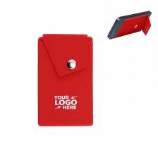 Silicone Phone Pocket with Stand